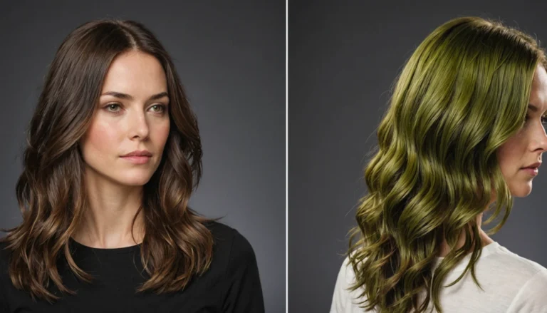 huile d olive cheveux avant apres
