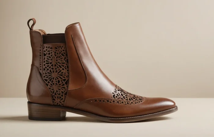 bottes ajourées