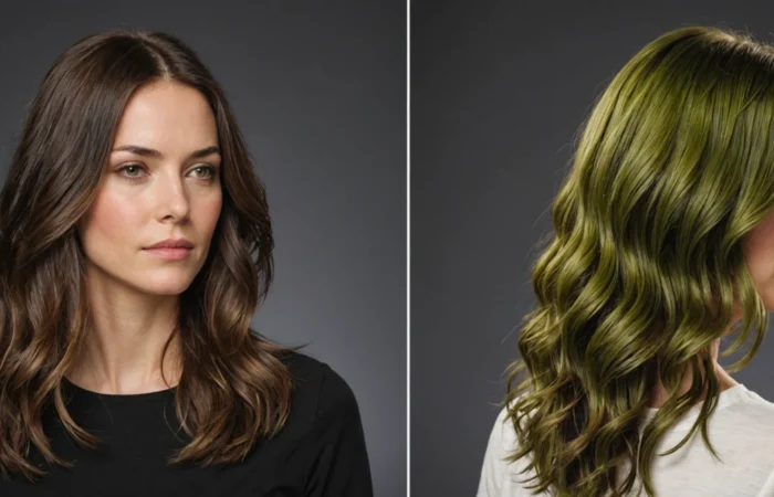 huile d olive cheveux avant apres
